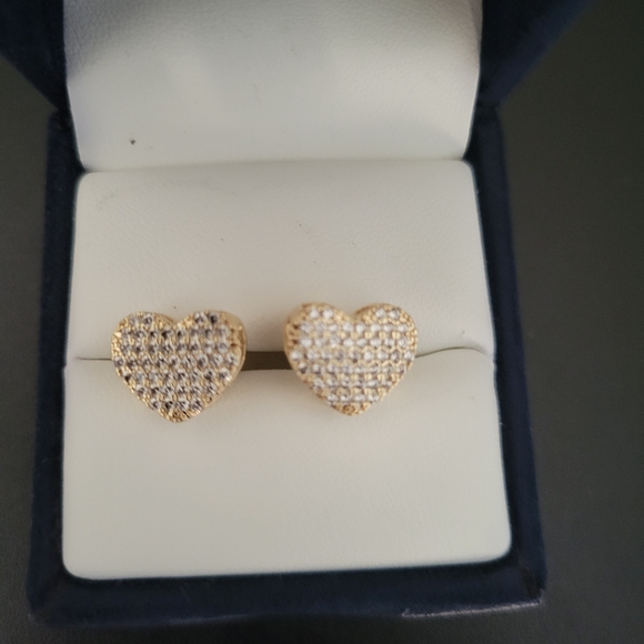 Cubic Zirconia Earrings - Picture 2 of 3